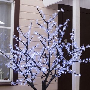 Светодиодное дерево «Баугиния» 2 м, 864 LED, постоянное свечение, 220 В, свечение белое