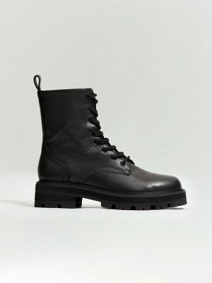 Ботинки на шнуровке, W028/kaya