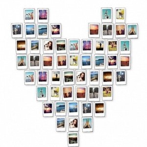 Самоклеящиеся панели FUJIFILM SHACOLLA instax size (8,6x5,4cm) 5шт для Fujifilm Instax Mini