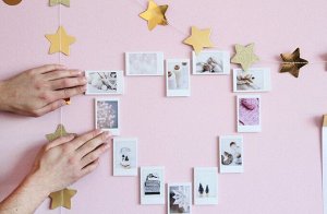 Самоклеящиеся панели FUJIFILM SHACOLLA instax size (8,6x5,4cm) 5шт для Fujifilm Instax Mini