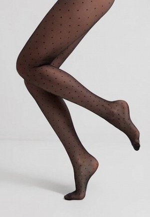 Dots Elegant колготки (Conte) 20 ден c рисунком «мелкие точки».