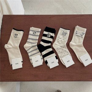 Носки женские, высокие, 2 пары