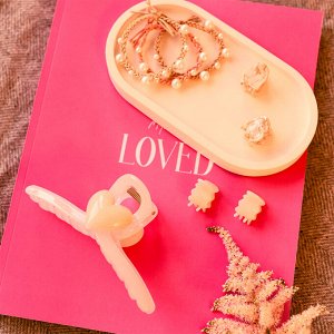 Эластичная резинка для волос invisibobble HAIR TIE Princess Pearl