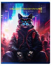 Комплект (12 шт.) предметных тетрадей 48л. BG ""Мир будущего"", металлизированный картон