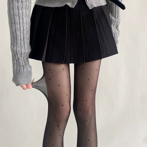 Колготки женские с рисунком, капроновые