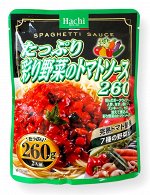 Соус для спагетти томатный с овощами Hachi, 260 гр.