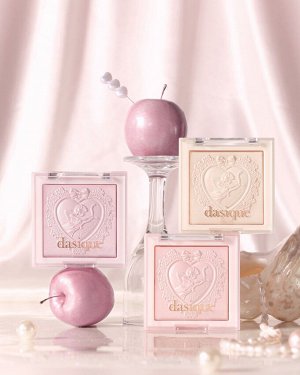 Dasique Luxe Glow Highligher #01 Shine Beige 6гр - Хайлайтер для лица в бежевом оттенке