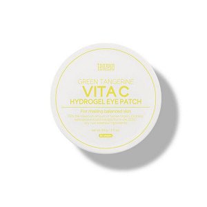 TENZERO Гидрогелевые патчи для кожи вокруг глаз с витамином С Green Tangerine Vita C Hydrogel Eye Patch, Южная Корея