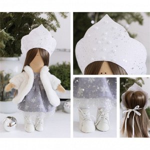 Интерьерная кукла «Снегурочка», набор для шитья, 22.4 ? 5.2 ? 15.6 см