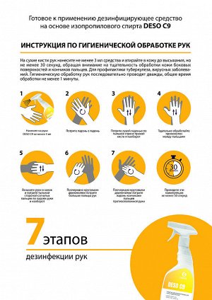 Дезинфицирующее средство 
DESO C9 5кг