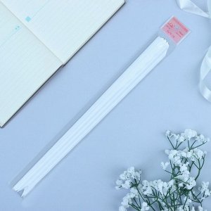 Подарочный Бант - бабочка No1.8, белый, для упаковки подарков
