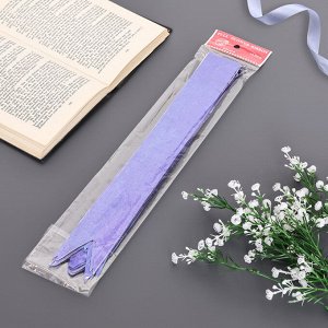 Подарочный Бант - бабочка, Металлизированный с глиттером №4.5, синий, для упаковки подарков