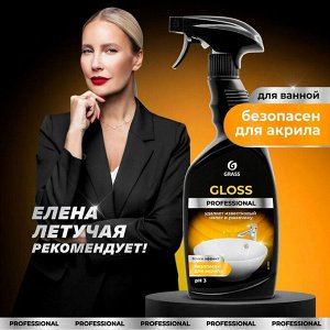 Средство чистящее для сан.узлов Gloss Professional 600мл