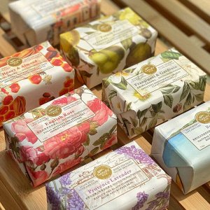 Мыло цветочное для тела "Frangipani & Gardenia", 200 гр.