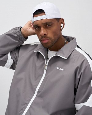 Спортивный костюм мужской весна-лето серого цвета 25736Sr