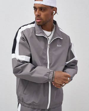 Спортивный костюм мужской весна-лето серого цвета 25736Sr
