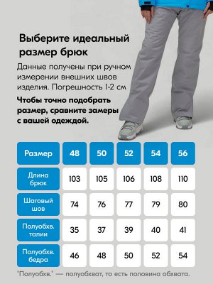 Горнолыжный костюм женский зимний синего цвета 07017S