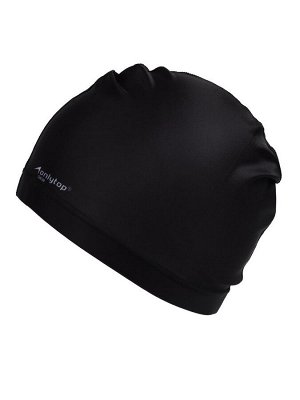 Шапочка для плавания взрослая ONLYTOP Waves, тканевая, обхват 54-60 см