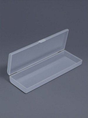 Бокс для хранения мелочей, 19.5x6.7x2.8 см, прозрачный