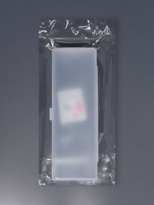 Бокс для хранения мелочей, 19.5x6.7x2.8 см, прозрачный