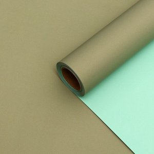 Пленка матовая, голубая, 57 см x 10 м + - 5%