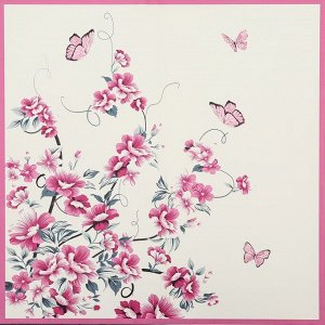 Пленка для цветов матовая, «Цветочная композиция», 57x57 см