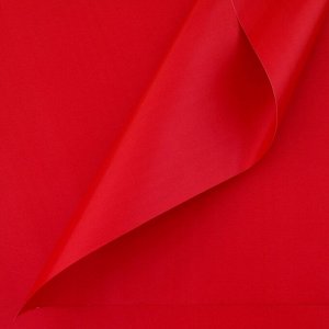 Плёнка для цветов упаковочная пудровая «Красный», 50 мкм, 0.5x10 м