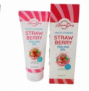Пилинг гель с клубникой - GraceDay Multi-Vitamin Straberry Pelling Gel