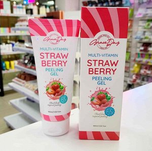 Пилинг гель с клубникой - GraceDay Multi-Vitamin Straberry Pelling Gel