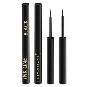 Подводка жидкая "INK LINE" черная с кисточкой 3мл