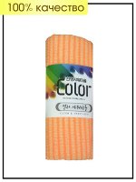 Shower Towel Мочалка полотенце в полоску Color Clean&amp;Happy Day, 1 шт