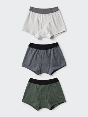 UNIQLO - набор трусиков для мальчиков - 58 DARKGREEN