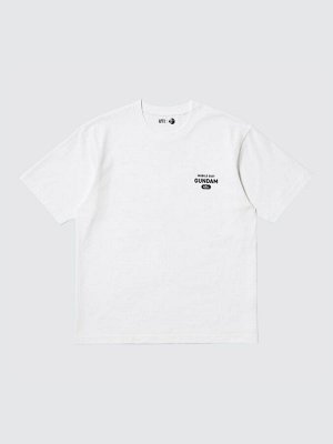 UNIQLO UT - оверсайз футболка с принтом «Gundam» - 00 WHITE
