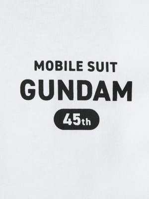 UNIQLO UT - оверсайз футболка с принтом «Gundam» - 00 WHITE