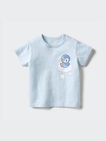 UNIQLO UT - детская футболка с героями Pokemon - 60 LIGHTBLUE
