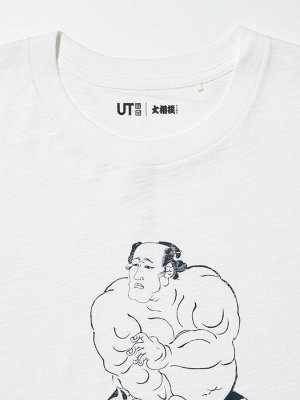 UNIQLO - Sumo Art UT футболка с японскими мотивами