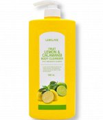 Гель, для душа с лимоном и каламанси/Lemon &amp; Calamansi Body Cleanser, LEBELAGE, Ю.Корея, 1000 г