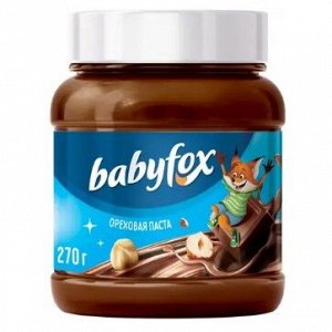 «BabyFox», паста шоколадно-ореховая, 270 г