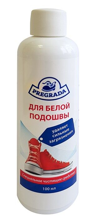 Очиститель для обуви Преграда для белой подошвы 100 мл