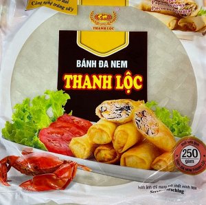 Рисовая бумага для спринг роллов и нэм 250 г. Вьетнам