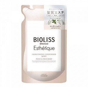 Премиальный кондиционер Bioliss Botanical Esthetique для восстановления сухих волос Эффективное увлажнение и блеск (3 этап) 400мл мягкая упаковка