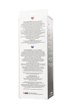Помпа для пениса A-Toys by TOYFA Jade, TPE, прозрачный, 23,5 см