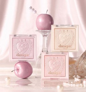 Dasique Luxe Glow Highligher #02 Pink Light 6гр - Хайлайтер для лица в розовом оттенке