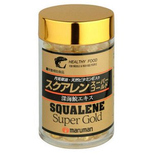 Омолаживающий комплекс со скваленом Maruman Squalene Super Gold