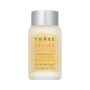 Микс масел холодного отжима в капсулах для укрепления здоровья THREE Rhythm Beauty Cold Pressed Blended Oil