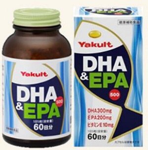 DHA и EPA для поддержания здоровья сердечно-сосудистой системы Yakult DHA & EPA