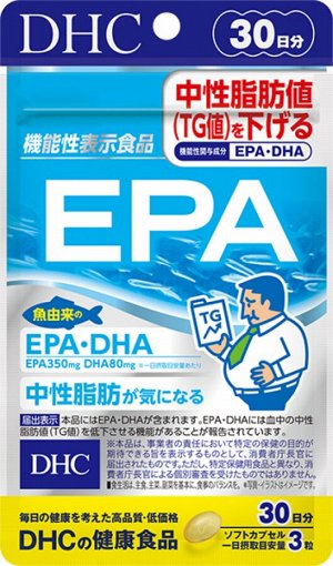 Омега-3 жирные кислоты EPA + DHA DHC EPA