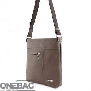 Сумка мужская ONEBAG средняя на регулируемом плечевом ремне(min:975, max:1575)