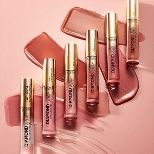 Блеск для губ с гиалуроновой кислотой DIAMOND GLOW LIP LUMINIZER №04, 4,5мл