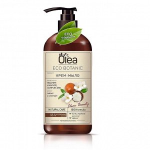 Крем-мыло Жасмин и Карите флакон-дозатор OLEA Eco Botanic 450мл